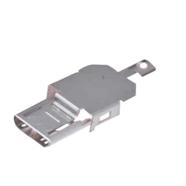 ZX40-B-SLDA CONN SHD PLATE FOR MIC USB B PLG