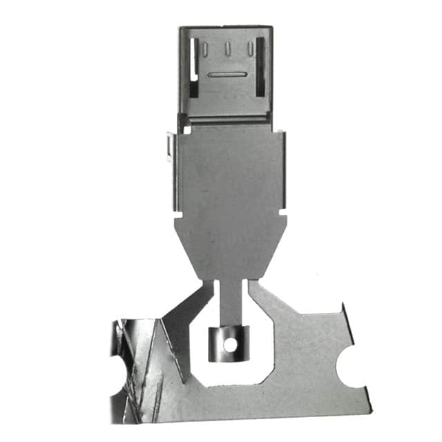 ZX10-B-SLDA CONN SHD PLATE FOR MIC USB B PLG