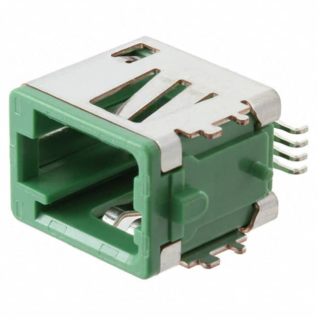 GT17HN-4DP-2H(B)(14) CONN AUTO LAN PLUG 4P SLD RA SMD