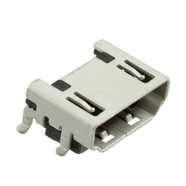 MD60X-19P CONN RCPT HDMI 19POS PNL MNT R/A