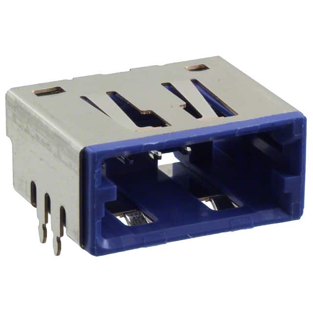 GT17H-4P-2H(C) CONN AUTO LAN PLUG 4P SLD RA SMD