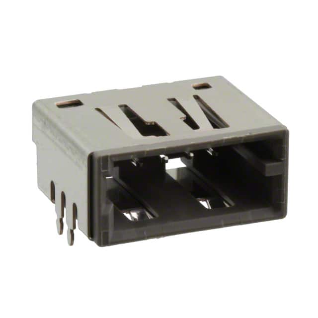 GT17HR-4P-2H CONN AUTO LAN PLUG 4P SLD RA SMD