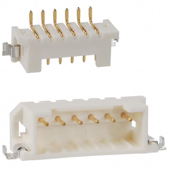 DF3EA-6P-2H(51) CONN HEADER SMD R/A 6POS 2MM