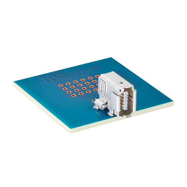 IX61G-A-10P CONN MULTI-PURP RCPT 10P R/A SMD