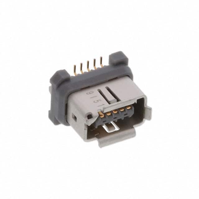 IX80G-A-10P CONN RCPT VERT SMD TYPE A