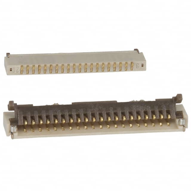 FH19-20S-0.5SH(05) CONN FFC BOTTOM 20POS 0.5MM R/A