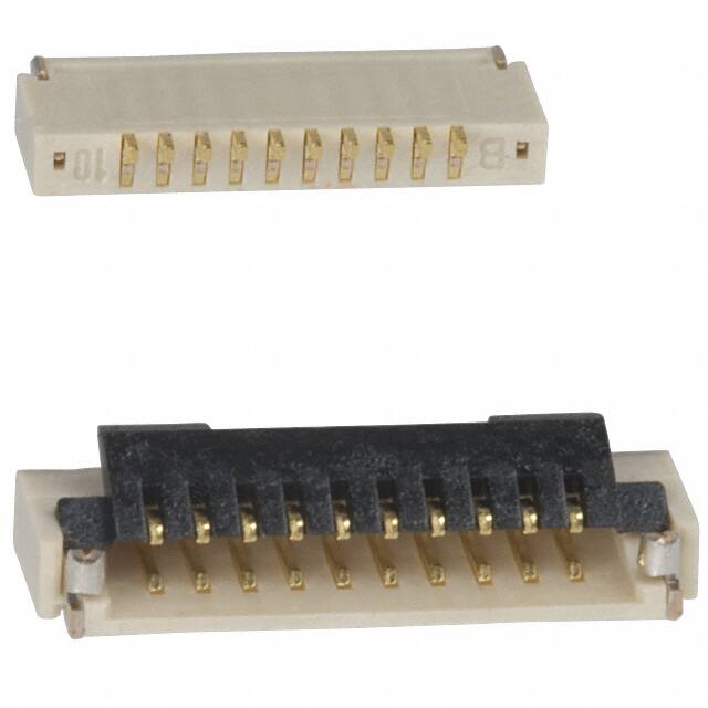 FH19SC-10S-0.5SH(05) CONN FFC BOTTOM 10POS 0.5MM R/A
