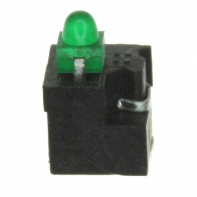 6255T5-5V LED GRN 5.3X4.6X4.8MM W/RES SMD