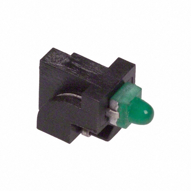 6255T5-5VLC LED GRN 5.3X4.6X4.8MM W/RES SMD
