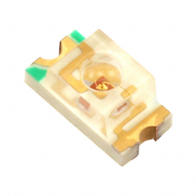 7010X5 LED GREEN CLEAR 1206 SMD