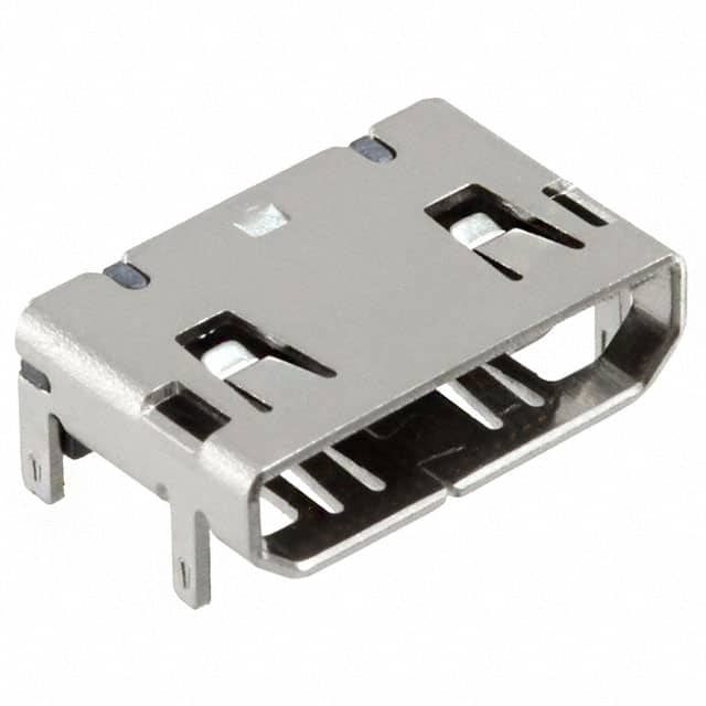 MHDMI-19-02-H-TH-L-TR CONN RCPT MINI HDMI 19POS SMD RA