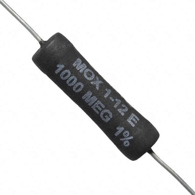 MOX-1-121007FE RES 1 GOHM 1% 2.5W AXIAL