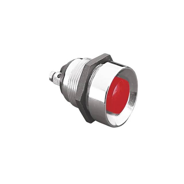 MP0012/1/RD SWITCH PUSH SPST-NO 1A 110V