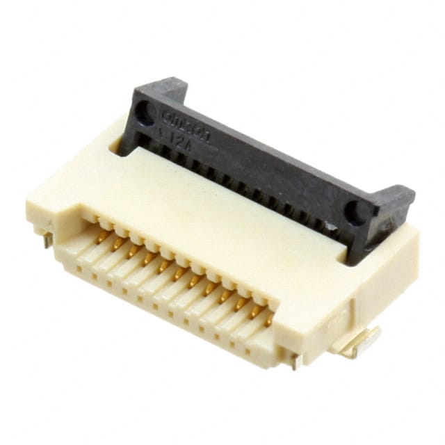 XF3M12151BR100 CONN FFC FPC 12POS 0.5MM R/A