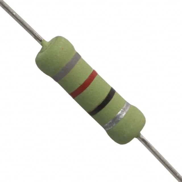 OX820K RES 82 OHM 10% 1W AXIAL