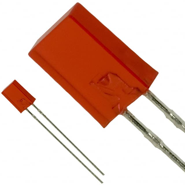 LN842RPX LED ORANGE SQUARE TYPE LED T/H