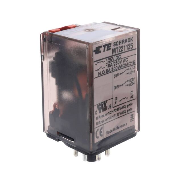 4-1415011-1 RELAY GEN PURPOSE DPDT 10A 125V