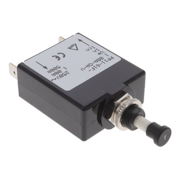 PP11-61F-1.00A-OA-V CIR BRKR MAG-HYDR 1A PUSH-PULL
