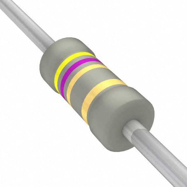 NFR2500004708JA500 RES 4.7 OHM 5% 1/3W AXIAL