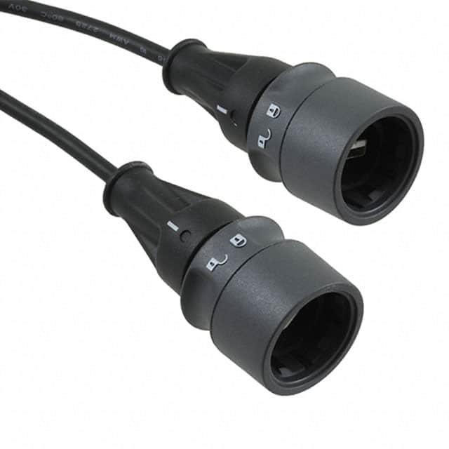 PXP6041/AB/2M00 CBL USB2.0 A PLUG-B PLUG W/COUPL