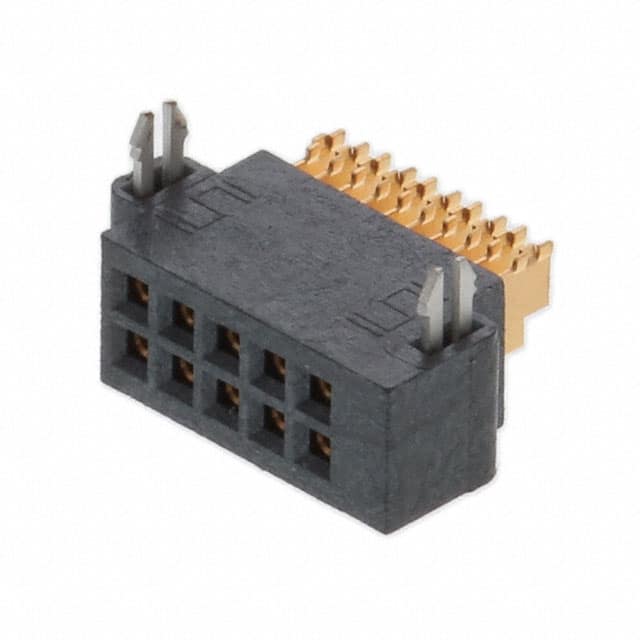 SFMH-105-02-L-D-LC-TR CONN RCPT 10P 0.05 GOLD SMD R/A