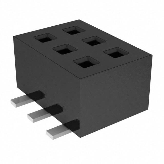 CLP-103-02-L-D CONN RCPT 6POS 0.05 GOLD SMD