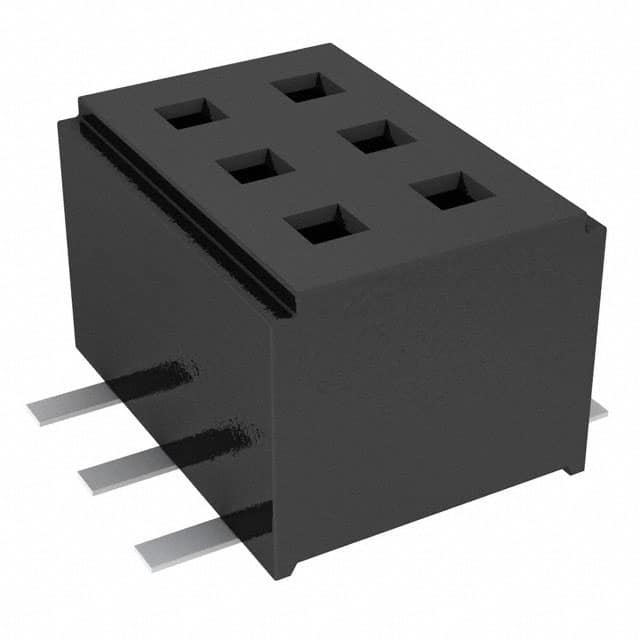 CLM-103-02-LM-D CONN RCPT 6POS 0.039 GOLD SMD