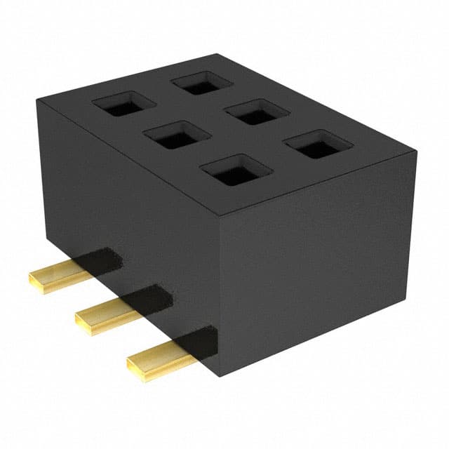 CLP-103-02-G-D-TR CONN RCPT 6POS 0.05 GOLD SMD