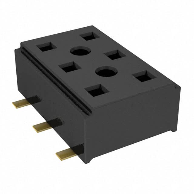 CLT-103-02-G-D-A-TR CONN RCPT 6POS 0.079 GOLD SMD