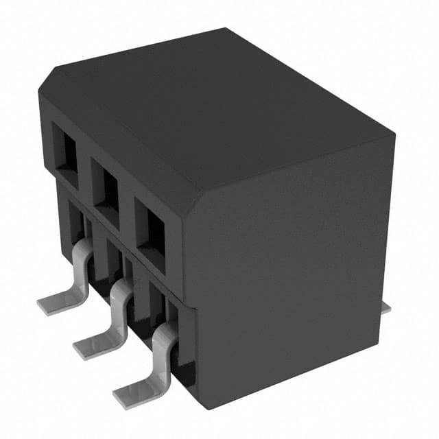 CLP-103-02-L-DH-TR CONN RCPT 6POS 0.05 GOLD SMD R/A