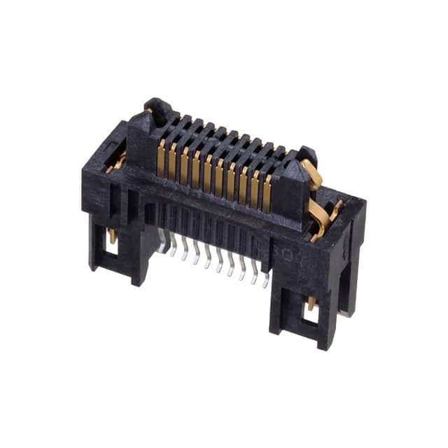 ERM8-010-01-L-D-EM2-L-TR CONN HDR 20POS EDGE MNT GOLD