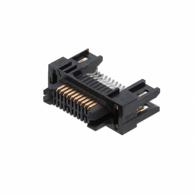 ERM8-010-01-L-D-EM2-TR CONN HDR 20POS EDGE MNT GOLD