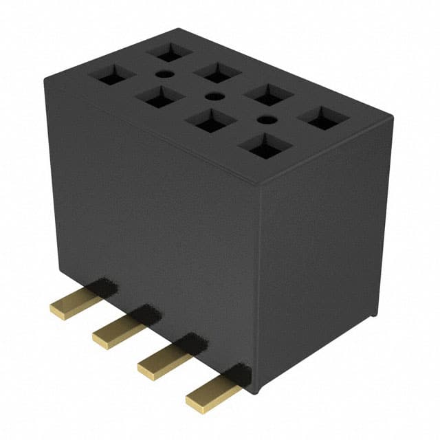 FLE-104-01-G-DV CONN RCPT 8POS 0.05 GOLD SMD