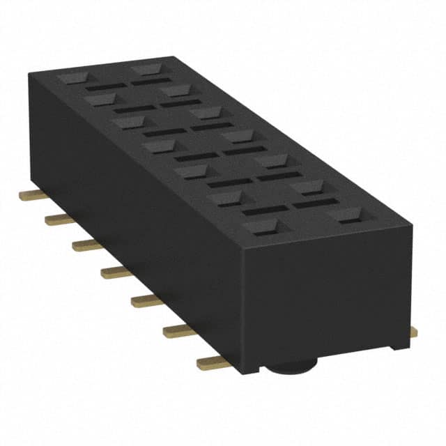 HLE-107-02-G-DV-A-K-TR CONN RCPT 14POS 0.1 GOLD SMD
