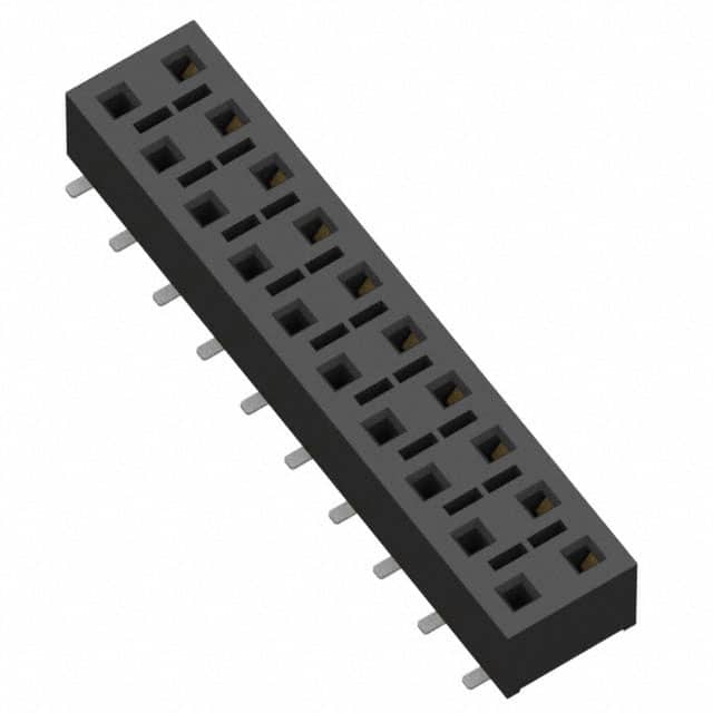 HLE-110-02-SM-DV CONN RCPT 20POS 0.1 GOLD SMD
