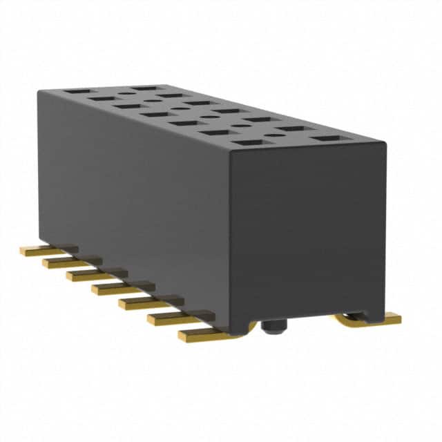 TLE-107-01-G-DV-A-K-TR CONN RCPT 14POS 0.079 GOLD SMD
