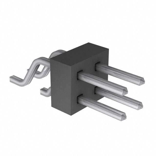 TSM-102-01-T-DH-K-TR CONN HEADER SMD R/A 4POS 2.54MM