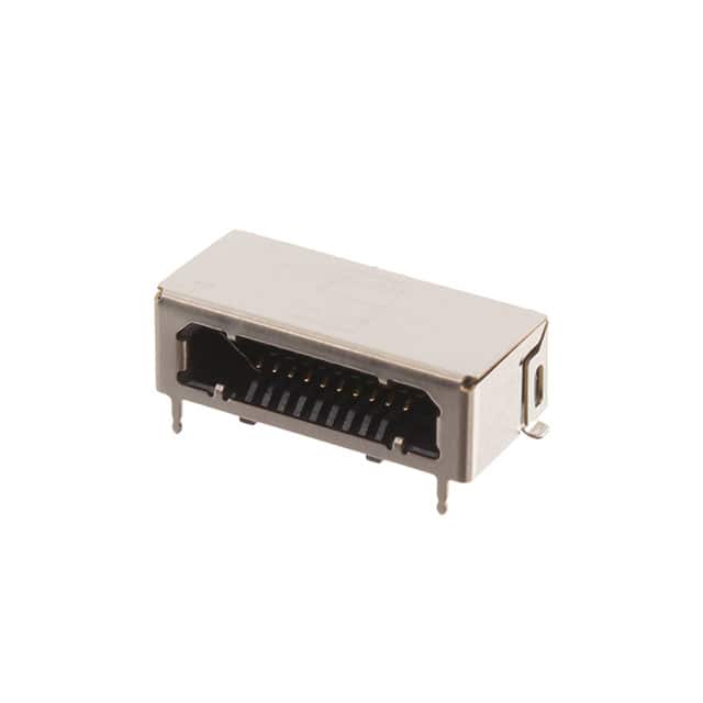 FCS8-10-01-L-S-A-TR CONN MULTI-PURP RCPT 10P R/A SMD