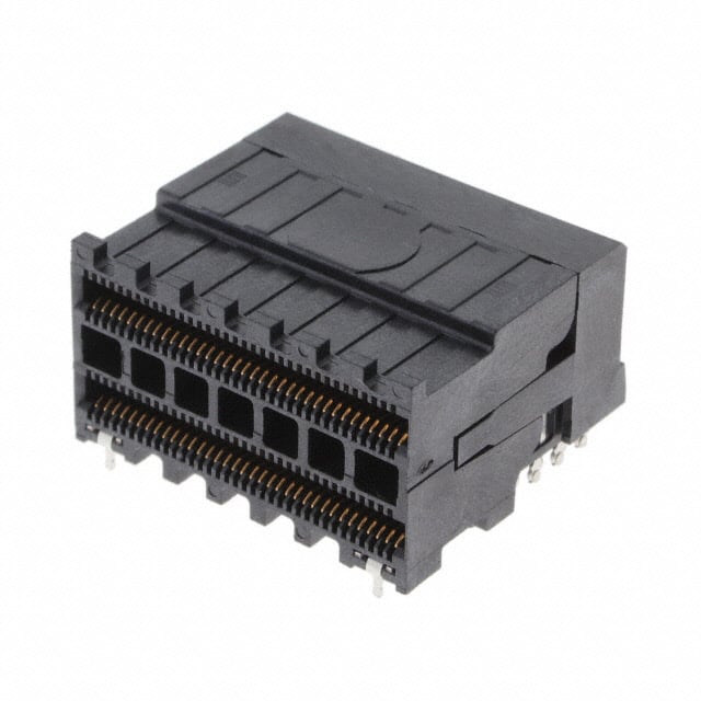 HDI6-035-01-RA-TR CONN HD I/O RCPT 140P SLD RA SMD
