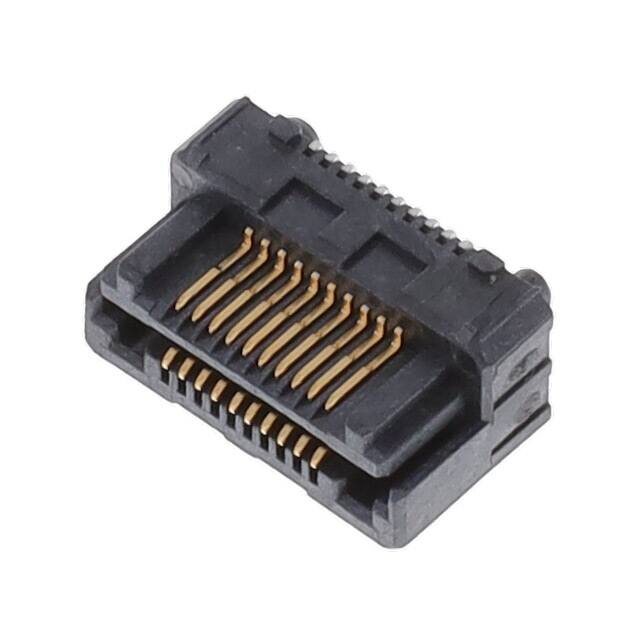 LSHM-110-04.0-L-DV-A-N-TR CONN SELF-MATE 20POS SMD GOLD