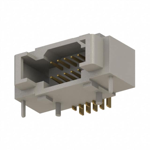 T1M-05-GF-DH CONN HEADER SMD R/A 10POS 1MM