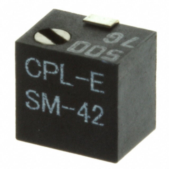 SM-42TA500 TRIMMER 50 OHM 0.25W J LEAD SIDE