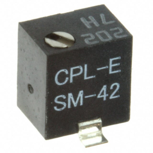 SM-42TX202 TRIMMER 2K OHM 0.25W GW TOP ADJ
