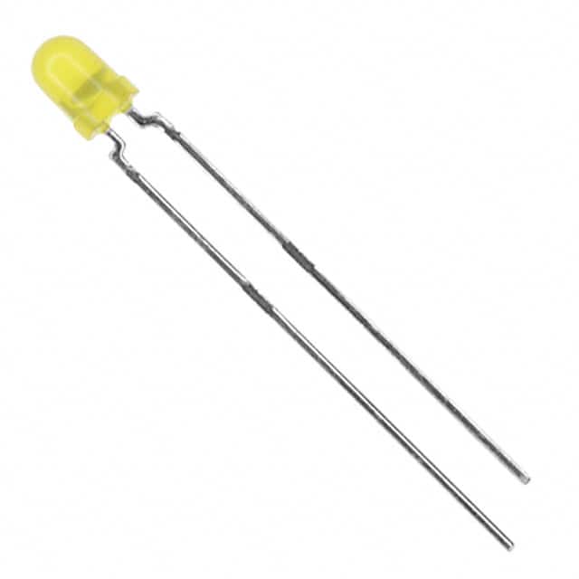 TLLE4401 LED YELLOW DIFFUSED T-1 T/H