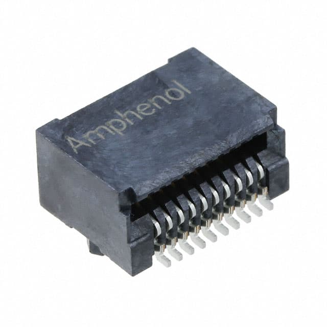 UE76-3GA20-6600T CONN SFP RCPT 20POS SLD R/A SMD