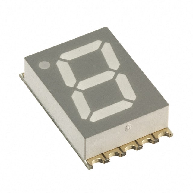 VDMG10A0 DISPLAY 7SEG 0.39" SGL GRN 10SMD