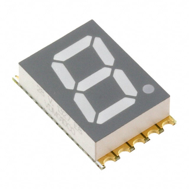 VDMG10C0 DISPLAY 7SEG 0.39" SGL GRN 10SMD