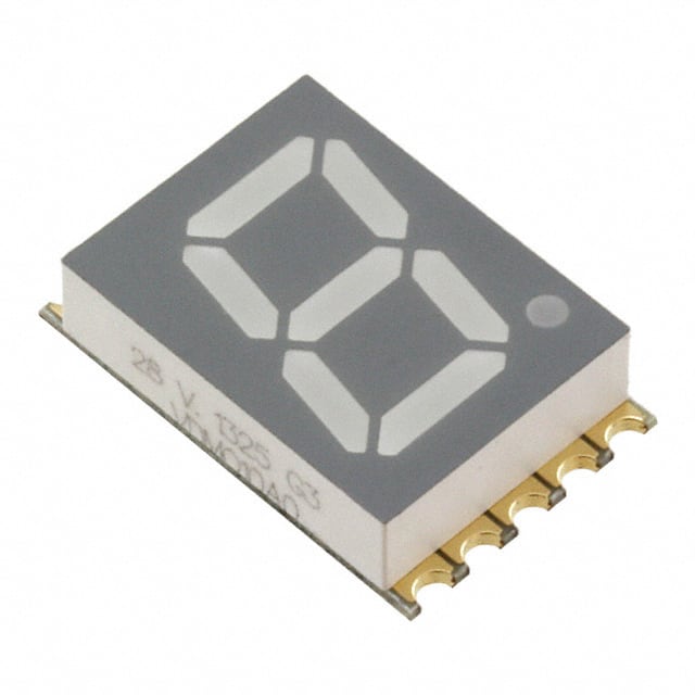 VDMO10A0 DISPLAY 7SEG 0.39" SGL ORG 10SMD