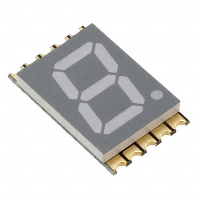 VDMO10A1 DISPLAY 7SEG 0.39" SGL ORG 10SMD