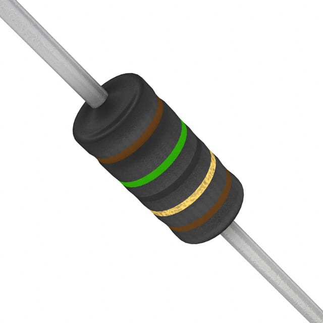 WHA15RFET RES 15 OHM 1% 1/2W AXIAL